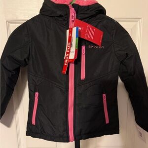 Spyder Pink Fleece Jacket